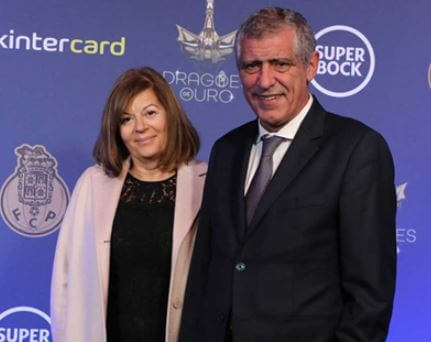 Catia Santos parents Fernando Santos and Guilhermina Santos.